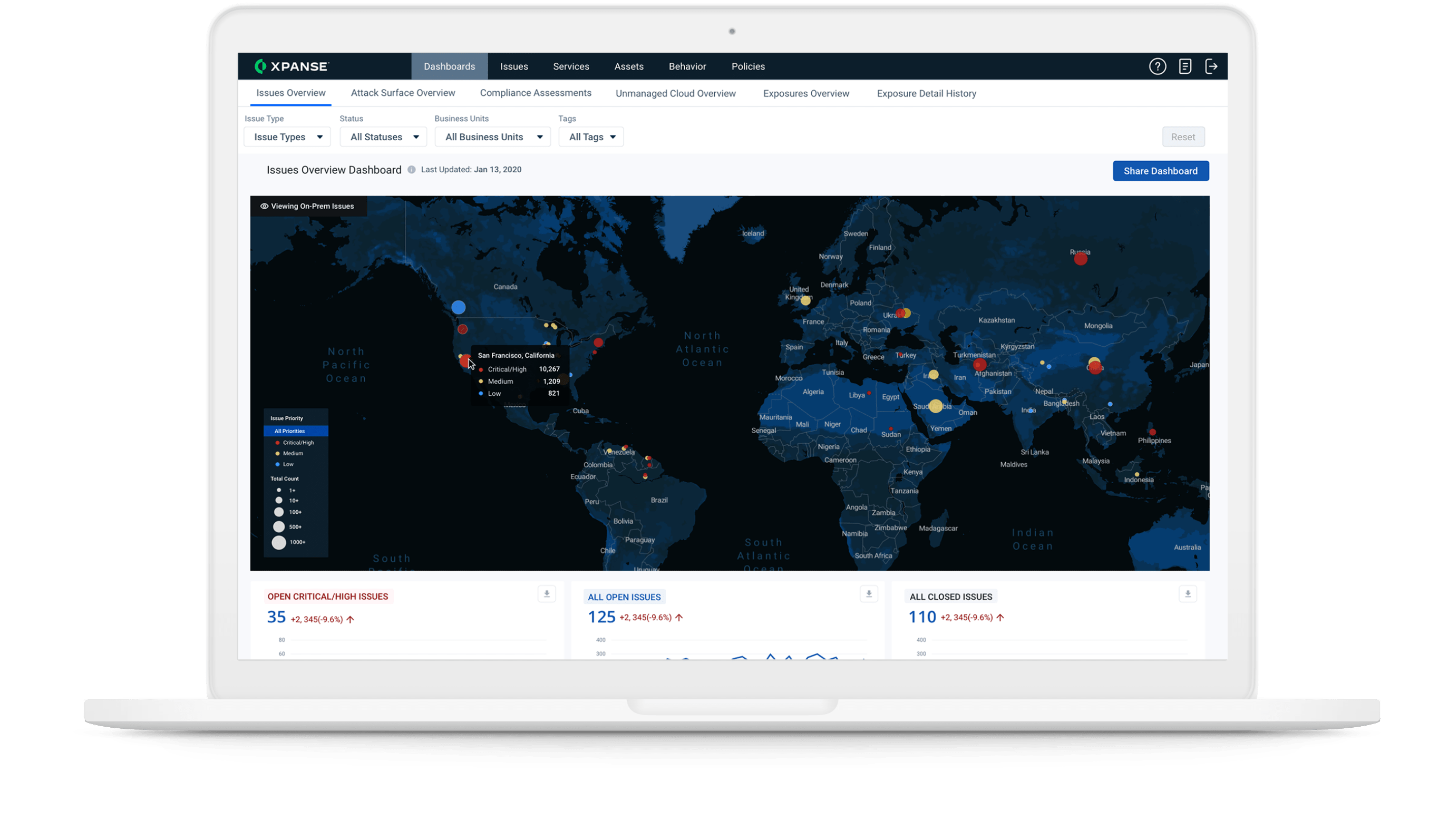 Descubra riesgos rápidamente y asígnelos para su corrección