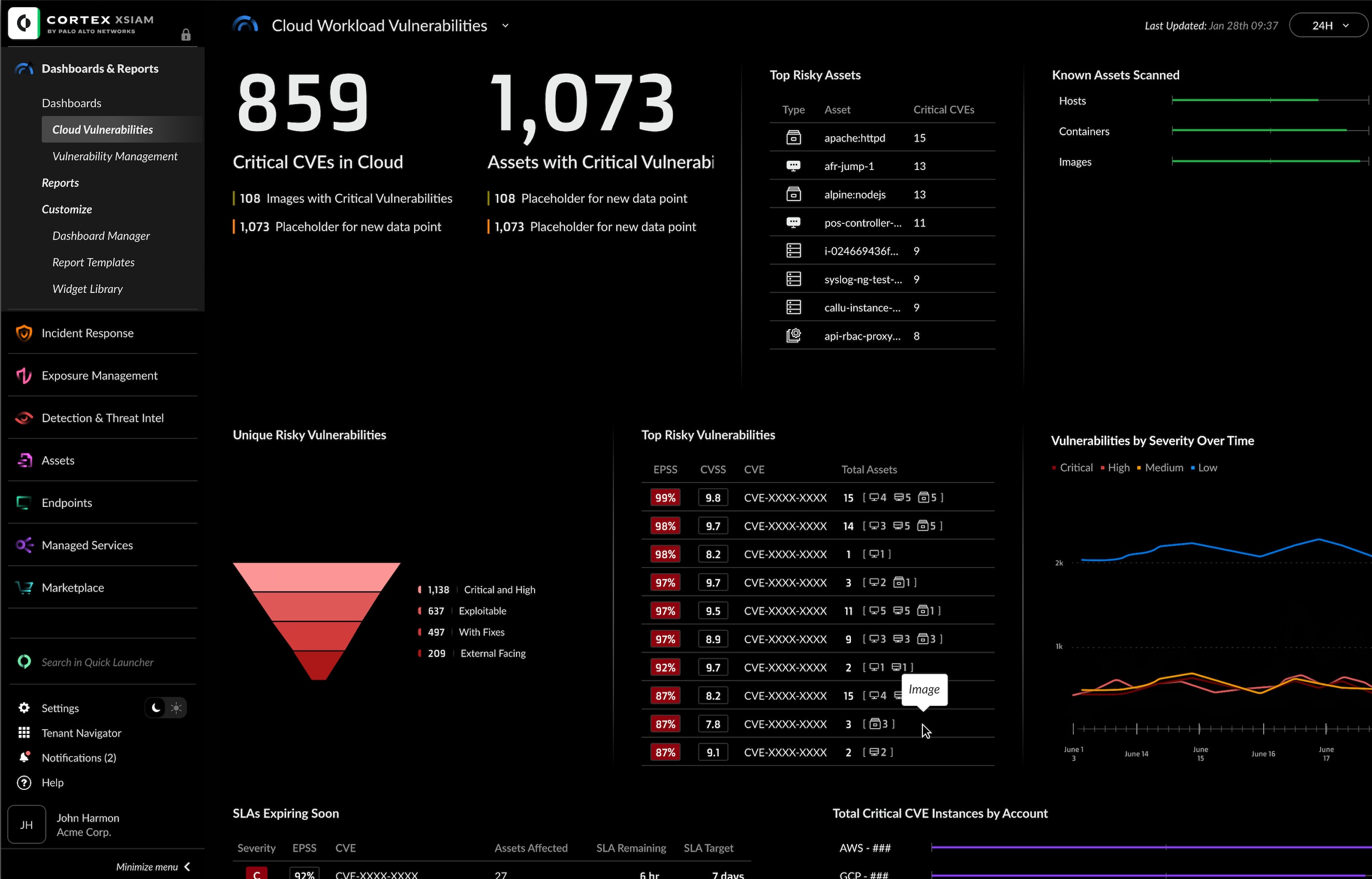 Imagen de front-end de Web Application and API Security